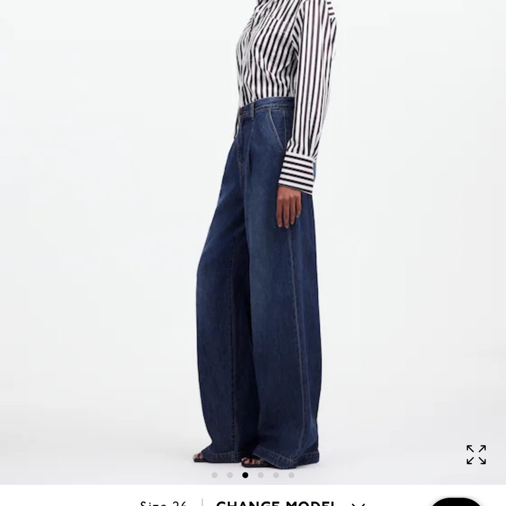 Harlow wide leg Jean airy edition